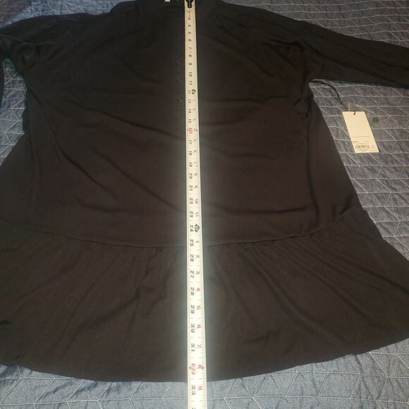 NEW Elizabeth & James Size S Oversized Drop Ruffle Waist Tunic Dress - Picture 9 of 9